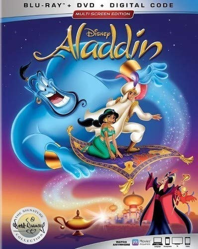 Blu-ray + Dvd Aladdin (1992) 0