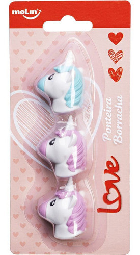 Borracha Ponteira Unicornio 0