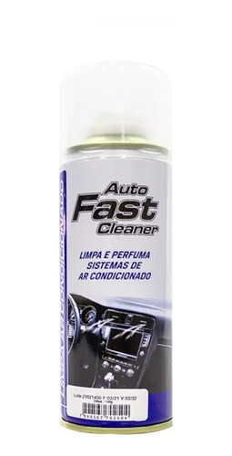 Kit Com 4 Limpa Ar Condicionado Auto Fast Cleaner Lavanda 0