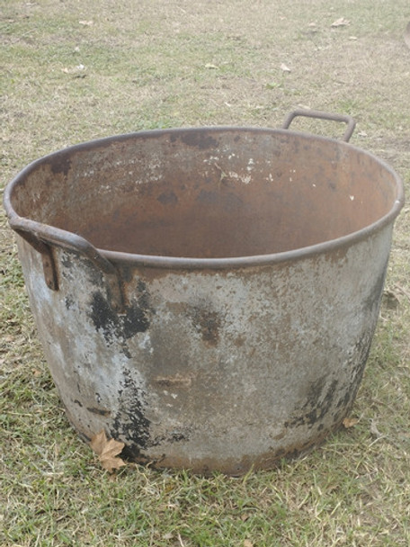 Antiguo Tacho Olla Quemador Asador Leñero Rústico Chapon 0
