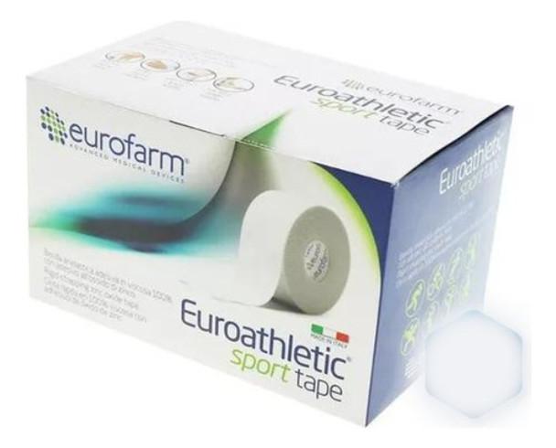 Cinta Tela Adhesiva 5cm / Simil Strappal / Eurofarm Tape X12 0