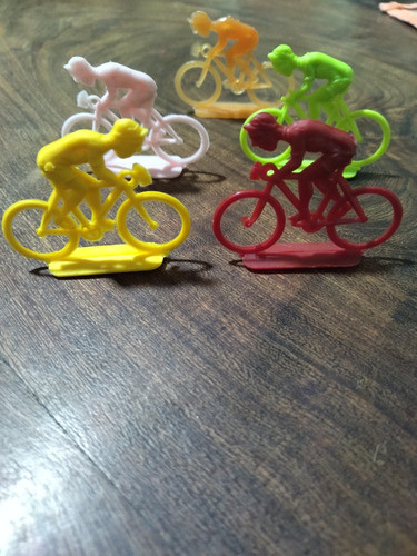 Soldaditos De Plástico Ciclistas 0