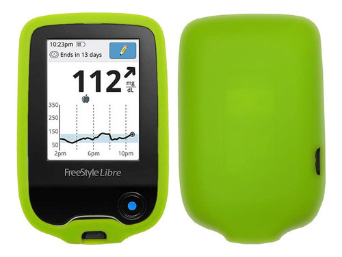 Funda Para Freestyle Libre De Silicona Premium - Verde 0