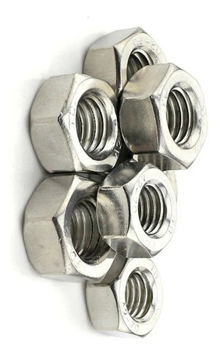 Tuercas Hexagonales 5/16  Zincadas X 100 Unidades 0