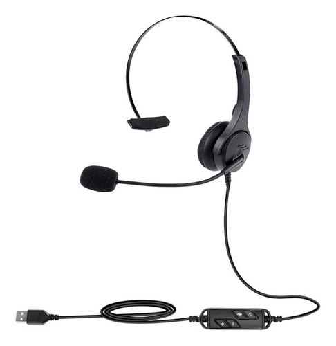 Fone De Ouvido Para Laptop De Um Lado Com Control Center Mut 0