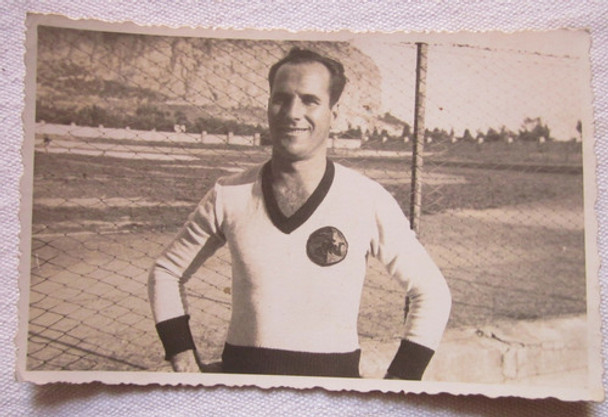 Antigua Foto Jugador De Futbol Italia 0