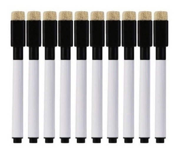 24 Canetas Para Quadro Branco Com Apagador 0