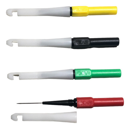 Juego 4 Pincha Cables Con Guia Y Aguja De Prueba Esi  Nuevo! 0