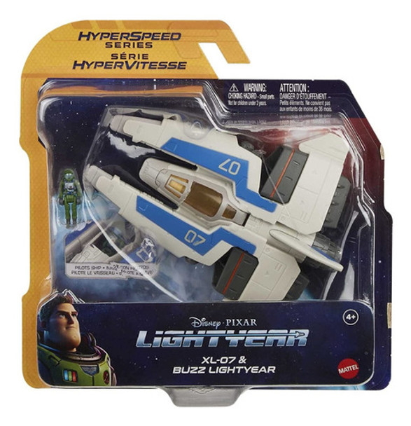 Figura Disney Lightyear Nave Espacial & Buzz Xl-07 -lanús 0