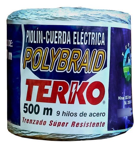 Polybraid 2mm X 500mt 9 Hebras De Acero 0