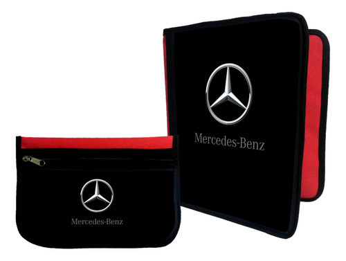 Combo Carpeta + Cartuchera Mercedes Benz #108 0