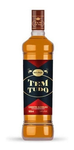 Cachaça Com Mel E Pequi Temtudo 900 Ml- Promoção 0