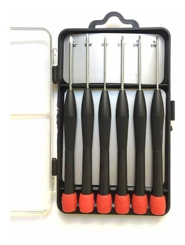Set Destornillador De Precisión X 6 Piezas 0