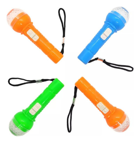 30 Mini Linterna 1 Led P/incluida 7,5 Cm 0