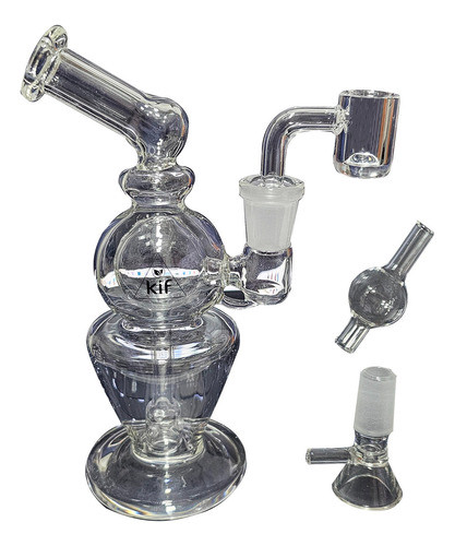 Kit Dabbeo Bong Agua Mini Fresh Plus 1 Rig Completo Banger 0