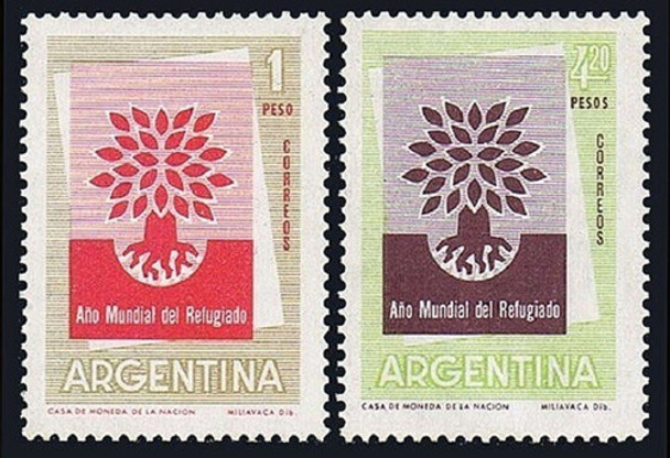 1960 Año Mundial Del Refugiado - Argentina (sellos) Mint 0