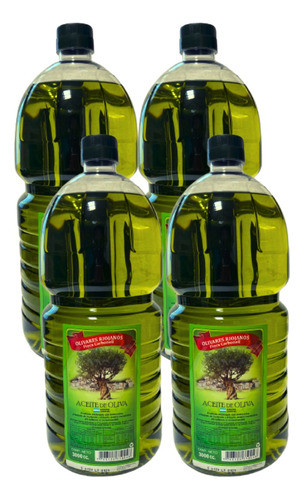 Aceite De Oliva De Los Olivares Riojanos 4 Und X 3 Litros 0