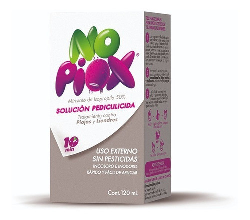 No Piox Solución Pediculicida 120 Ml 0