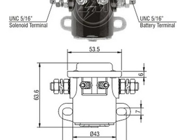 Solenoide O Automatico De Arranque Zm 2-401 0