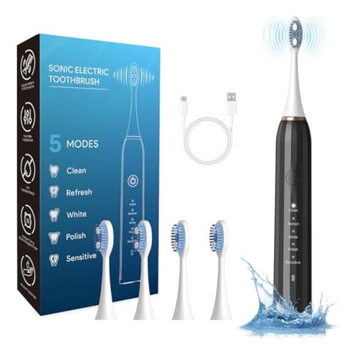 Lvlam Cepillo De Dientes Eléctrico Sonic Para 0