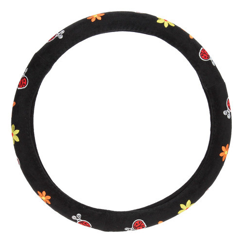 Cubre Volante Universal Auto Camion Goma (diam 38) Flores 0