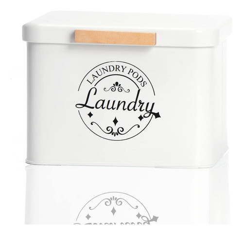 Contenedor De Vainas De Lavanderia Con Tapa Con Bisagras. Co 0
