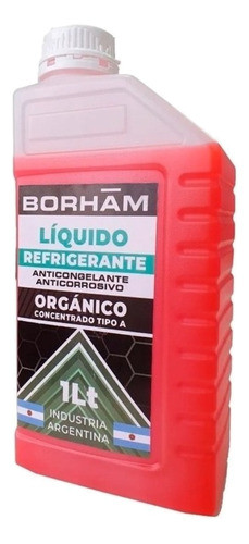 Liquido Refrigerante Rosa Borham Para Citroen C3 - 2016 0