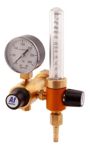 Regulador A Piston Mini  Co2 Con Flowmeter Argenflow 0