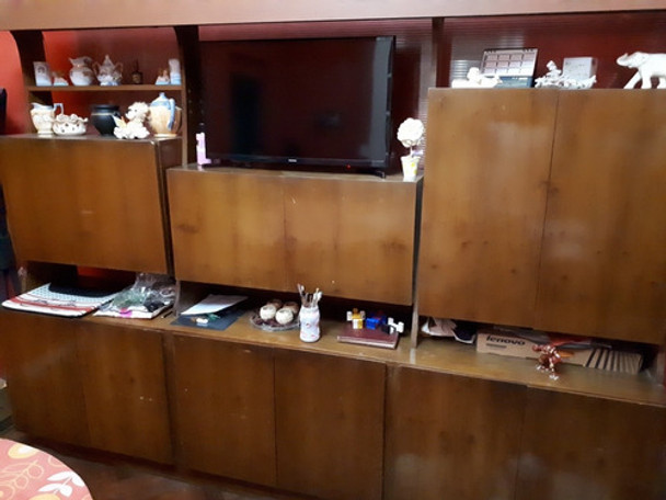 Mueble Enchapado Color Madera Con Wisquera 0