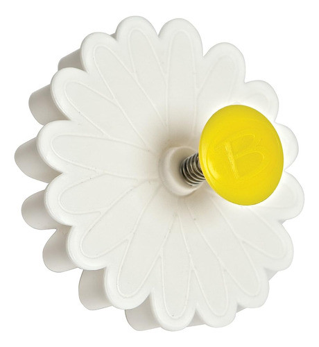 Cortador De Émbolo Bakelicious Daisy, Blanco, 2.25 X 3.5 X 3 0
