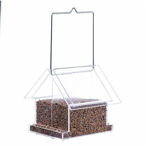 Alimentador Comedouro Automático Pássaros Live Birds Cristal 0