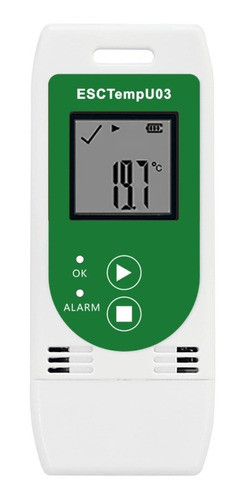Data Logger De Temperatura E Umidade C/certificado Rbc 0