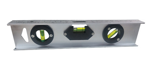 Nível Medidor Prumo Alumínio 10 Pol. 250mm 2 Bolha Worker 0