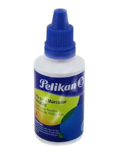 Tinta Pelikan Para Recargar Marcador De Pizarra 30cc Azul 0