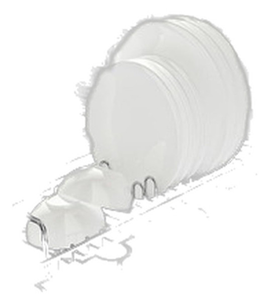 Alfiler De Cocina Absorbente, 38cm X 46cm, Gris Elegante 0