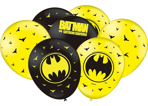 Balão - Bexiga Batman - 25 Unidades 0