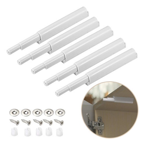 Kit 5 Fecho Pulsador Magnético Tip On Caneta Toque Sobrepor 0