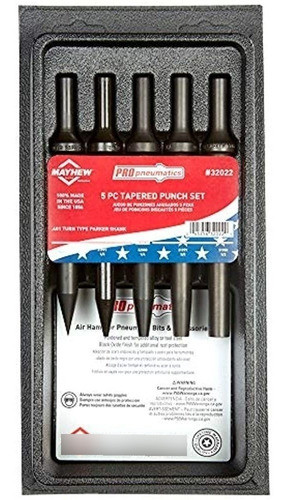 Mayhew Tools 32022 Juego De Punzonado Conico Neumatico De 0