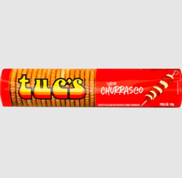Biscoito Salgado Tuc´s Churrasco 100gr - Kit Com 6 0