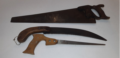 Serrucho Carpintero ,antiguo Usado 3 Und . 0
