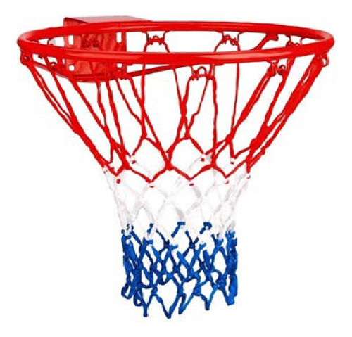 Aro De Basquet Hierro C/ Resorte Volcador Y Red N7 0