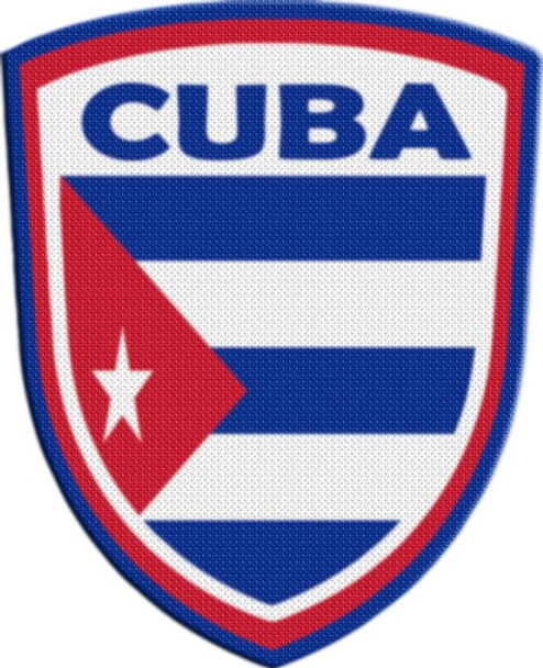 Parche Termoadhesivo Escudo Cuba 0
