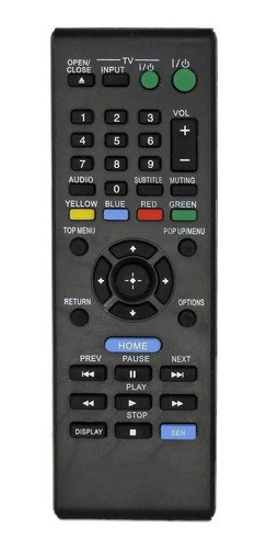Controle Remoto Compatível Blu-ray Sony Bdp-s490 0