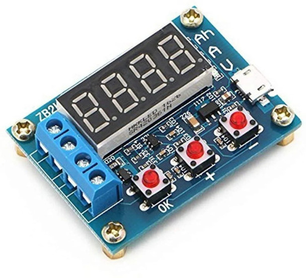 Tester De Baterias Y Capacidad Pila Pilas 18650 Analizador Mah - Modelo Zb2l3 0