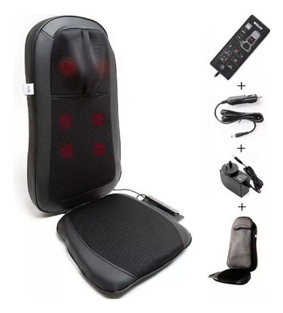 Asiento Masajeador Wolke Cervical Calor Cuello Shiatsu 0
