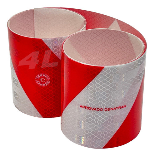 Faixa Refletiva Do Parachoque Caminhão 2,40mts 0