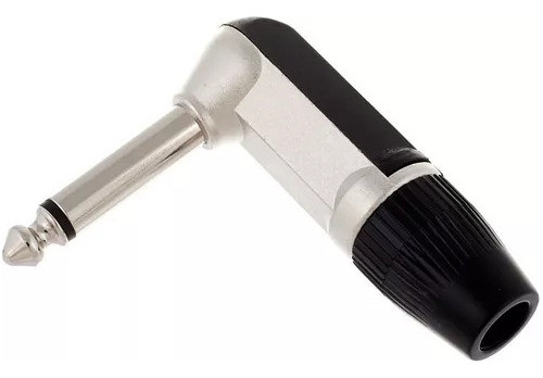 Neutrik Rean Nys207 Conector Ficha Plug 1/4 Mono 90° Metal 0