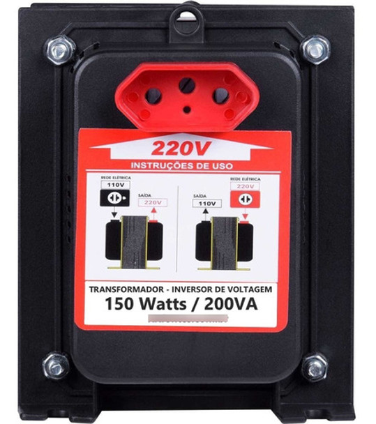 Auto Transformador Novo 200va 150w C/ Garantia * Promoção * 0