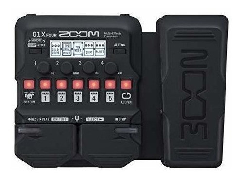 Zoom Multiefecto Guitarra Electrica G1x Cuatro 0