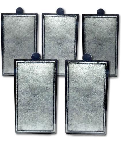 Refil Com 5 Unidades Filtro Externo Atman Hf 0300 0-300 300 0